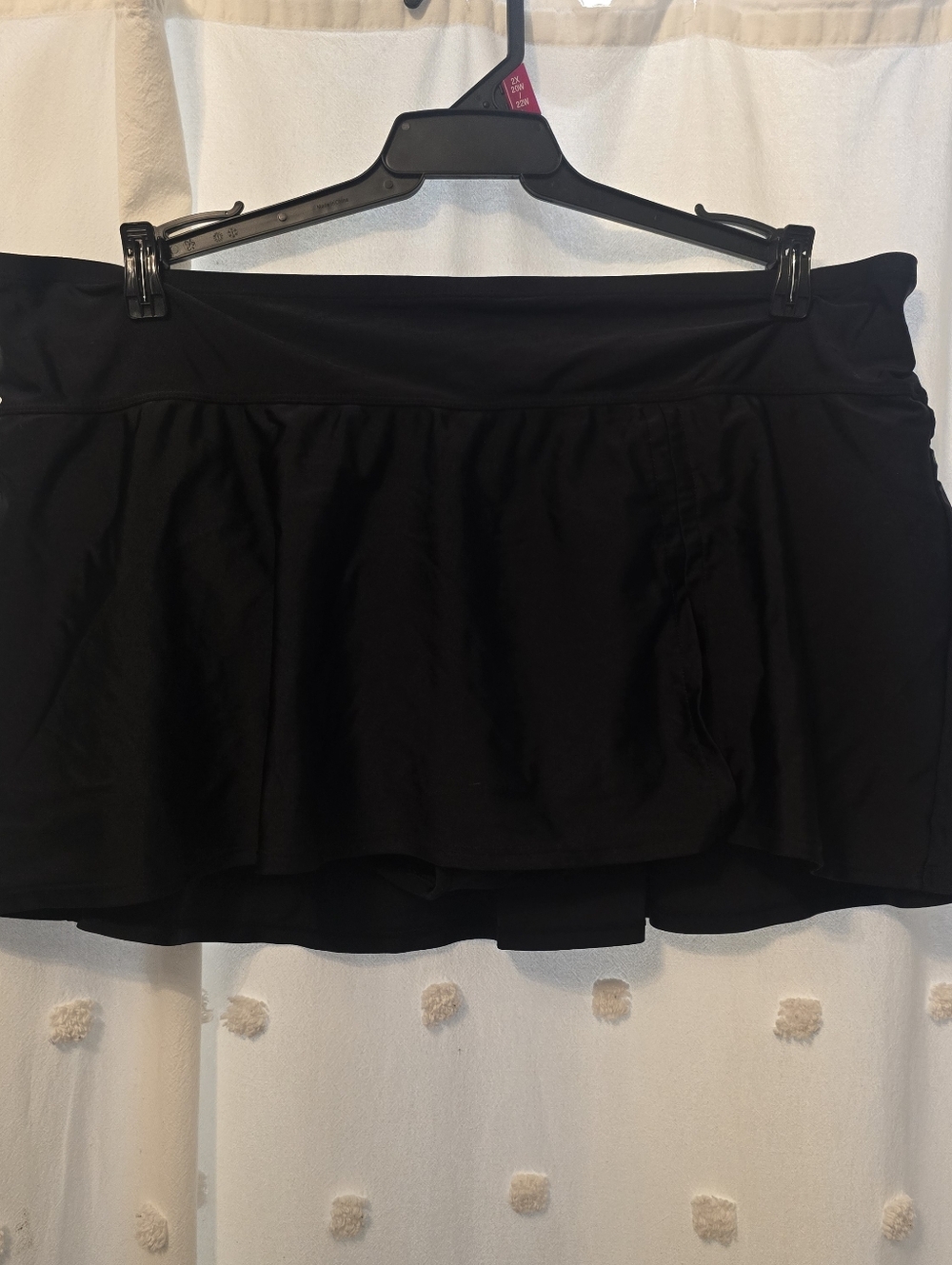 Kona Soul Black Skirted Swim Skort Size 2x